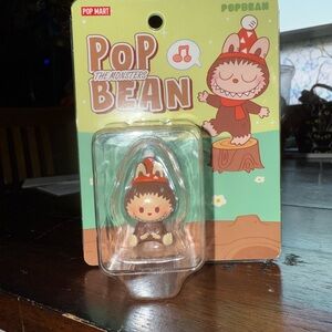 Pop Mart Pop Bean Monster Figure - Brown (Labubu)
